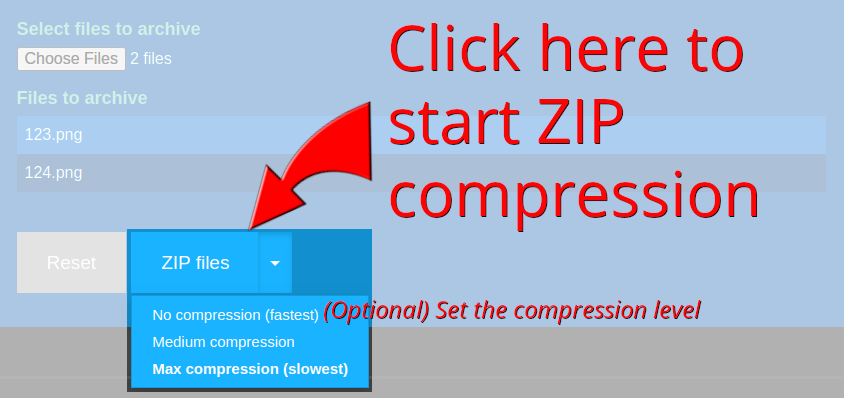 برنامج ezyzip ضغط الملفات بصيغة Zip 3