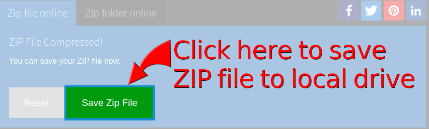 برنامج ezyzip ضغط الملفات بصيغة Zip 4